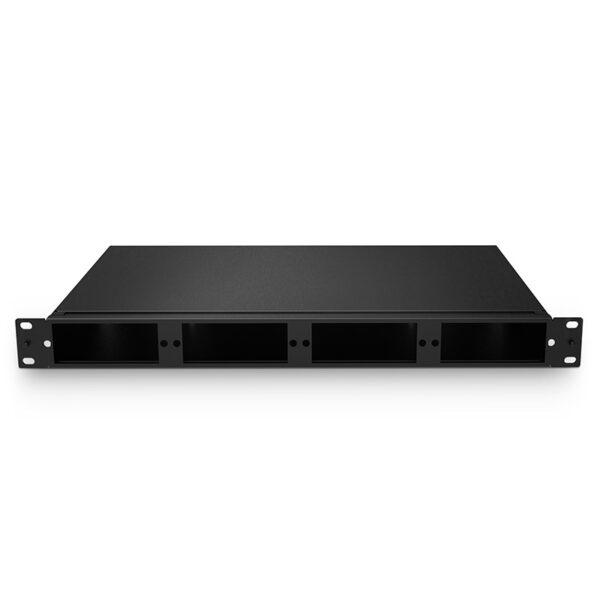 FHD High Density 1U Rack Mount Enclosure Unloaded, Tool-less Removable Top Cover, Holds up to 4 x FHD Cassettes or Panels, 144 Fibers (LC)  Price in Dubai UAE