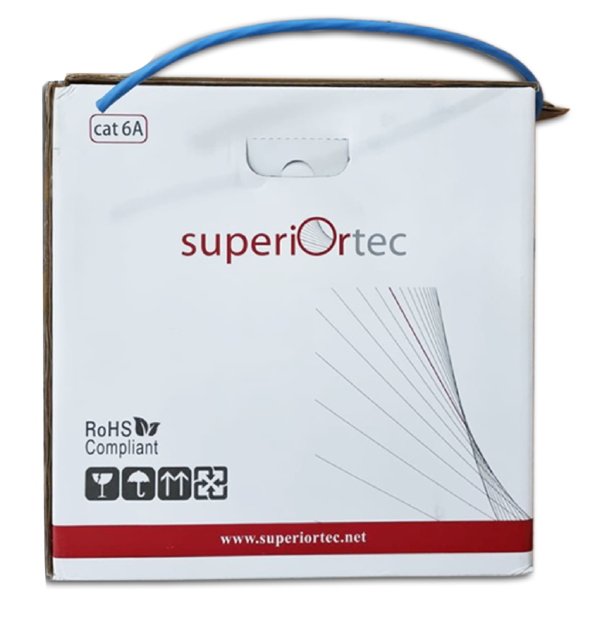 superiOrtec CL004C6AU/UTP-LS U/UTP CAT 6A 4PR LSZH CABLE - 23 AWG, 305M/ROLL price in Dubai UAE and AFRICA