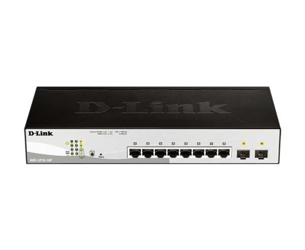 D Link 10-Port Gigabit Smart Managed PoE Switch DGS-1210-10P Price in Dubai UAE