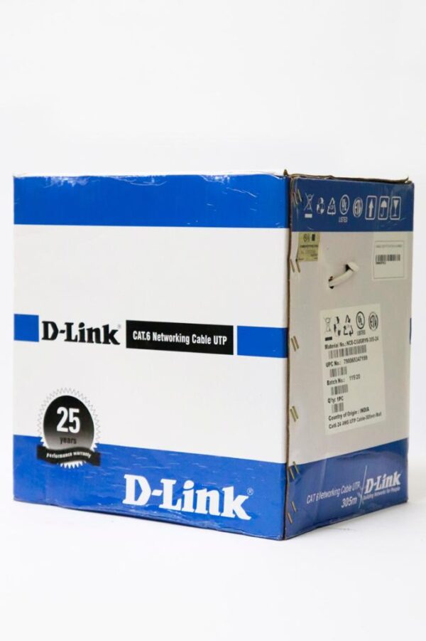 DLINK Cat6 UTP 24AWG Cable Rolls