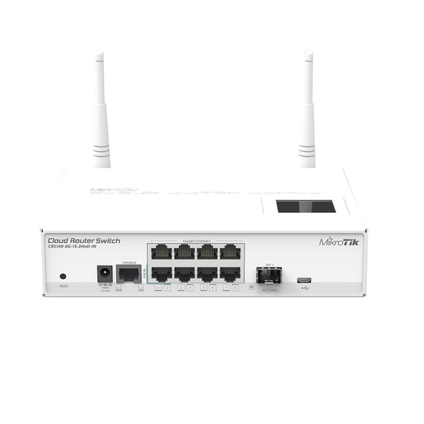 MikroTik CRS109-8G-1S-2HnD-IN  Ethernet Switch Price in Dubai UAE