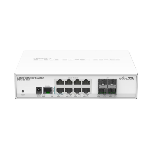 MikroTik CRS112-8G-4S-IN Ethernet Smart Switch Price in Dubai UAE