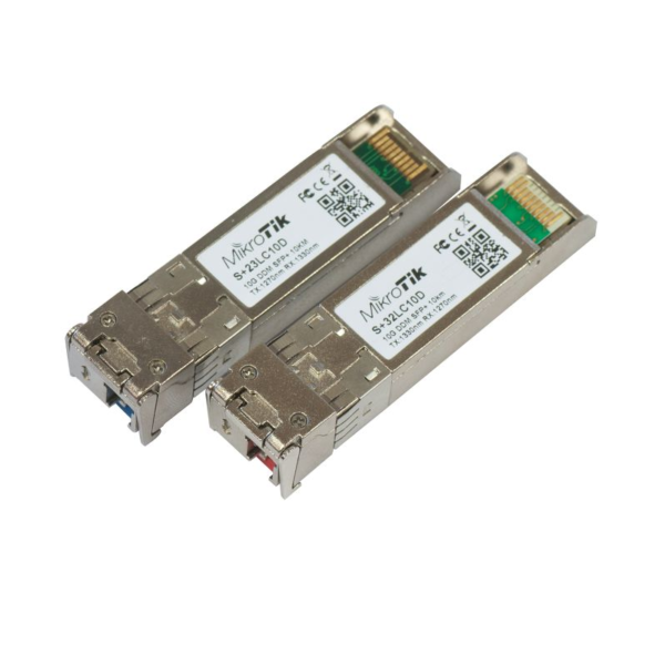 MikroTik S+2332LC10D Pair of SFP+ (10Gbit) Modules Price in Dubai UAE