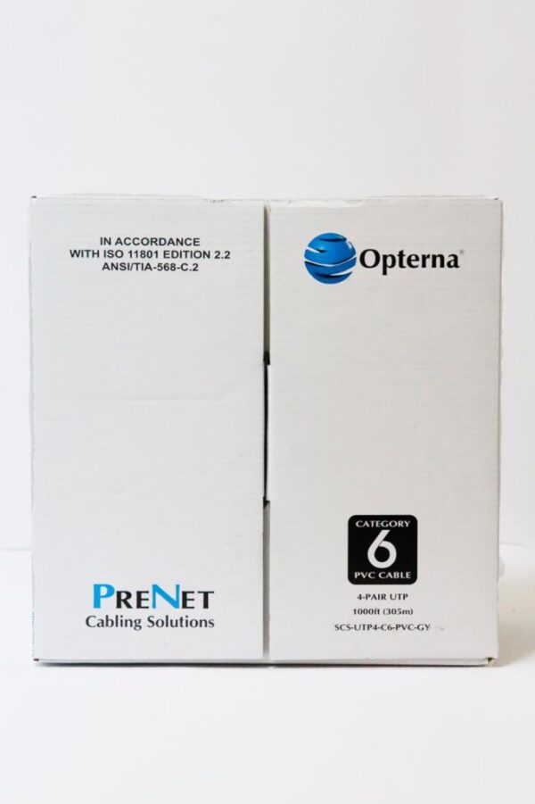 Opterna SCS-UTP4-C6-PVC-GY cat6 cable Dealer in Dubai UAE - Image 3