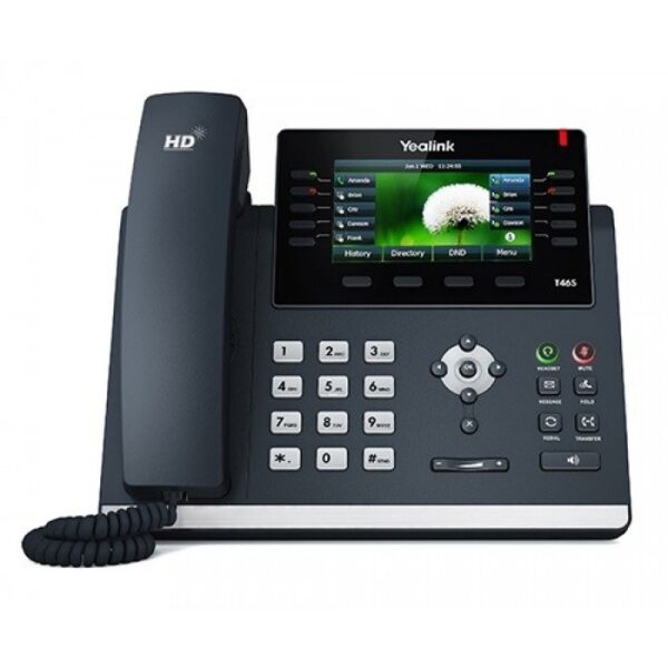 Yealink sip-t46s Ultra-elegant Gigabit IP Phone Price in Dubai UAE and Africa