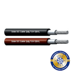 APAR Solar DC Cable 4 Sq.mm 2000 Mtrs/drum - Powernsun