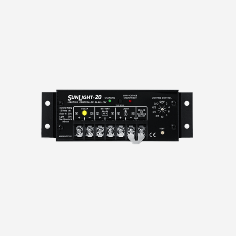 Morning Star- SunLightTM Controller 20A at 24V - Powernsun