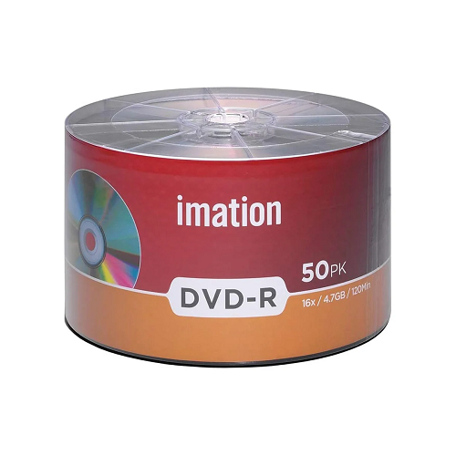 Imation DVD-R / 4.7GB – Shrink Wrap – Pack of 50 DVDs Price in Dubai ...